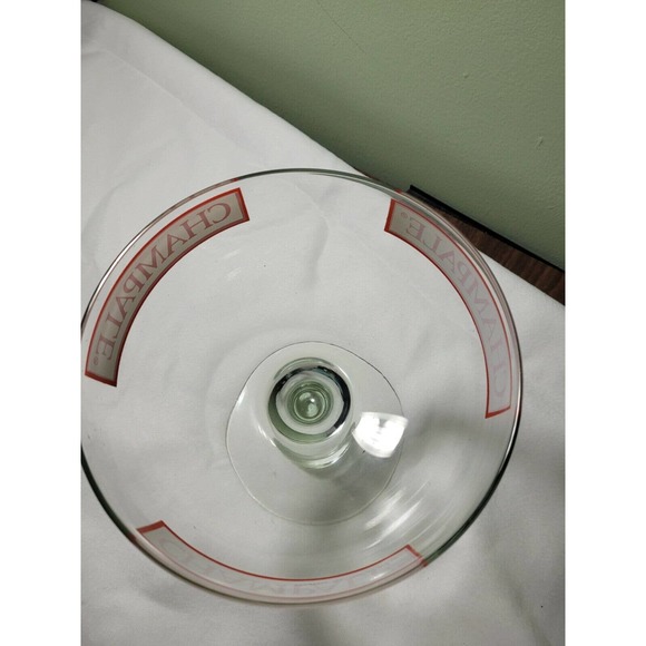 Champale Large Oversized Advertising Champagne Glass Promo - Picture 3 of 4